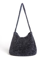 Mala de Ombro em Malha Chenille