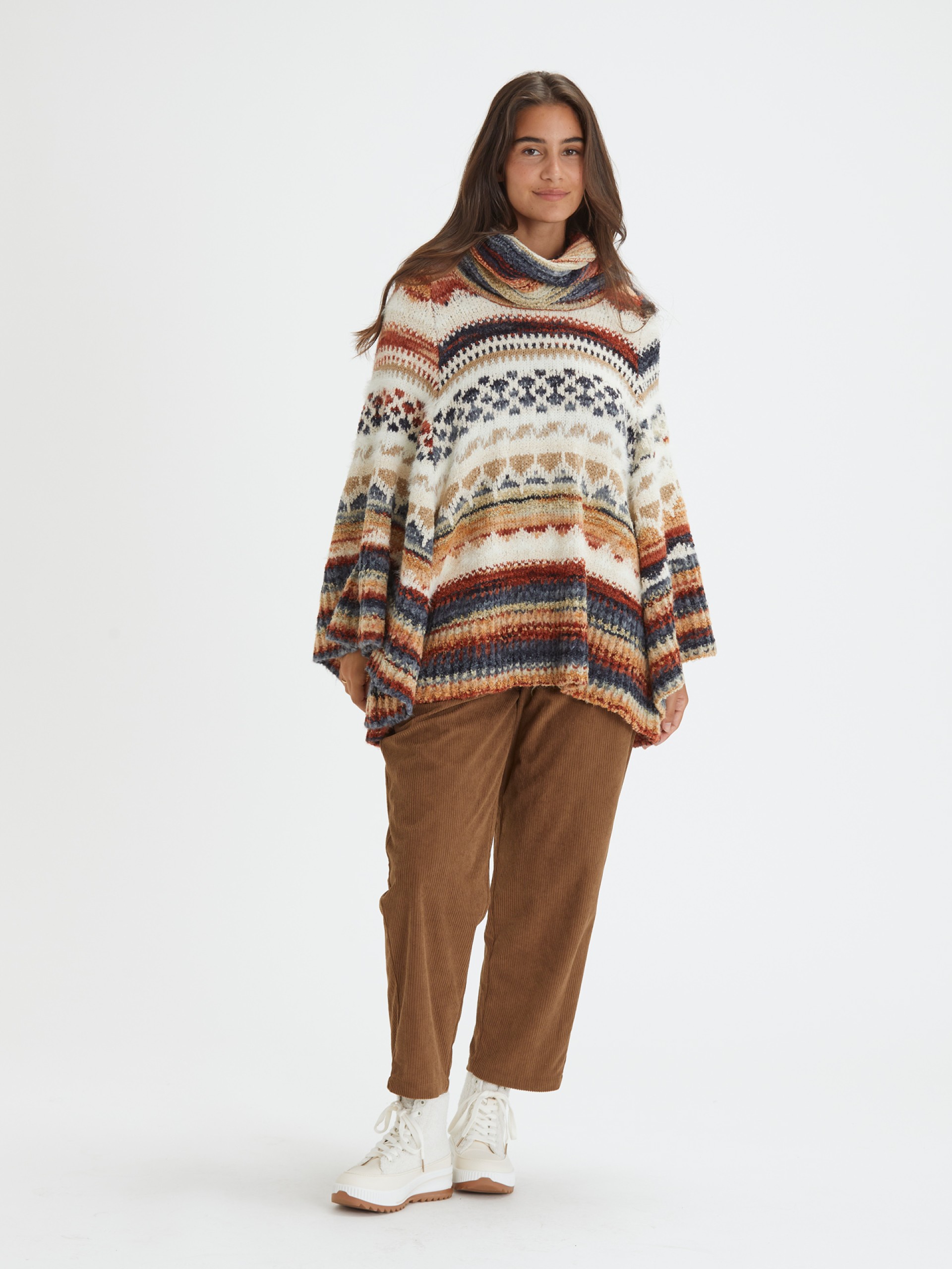 Camisola Poncho de Malha