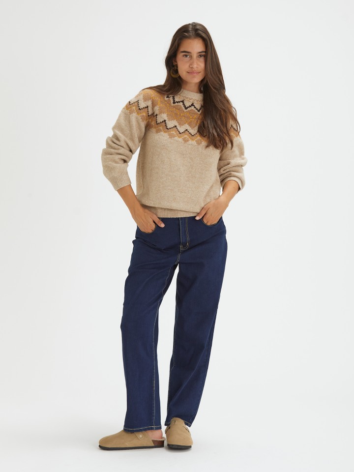 Camisola em Malha Nordico