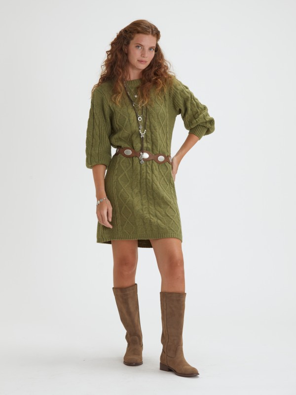 Vestido Curto em Malha Vestido Curto em Malha