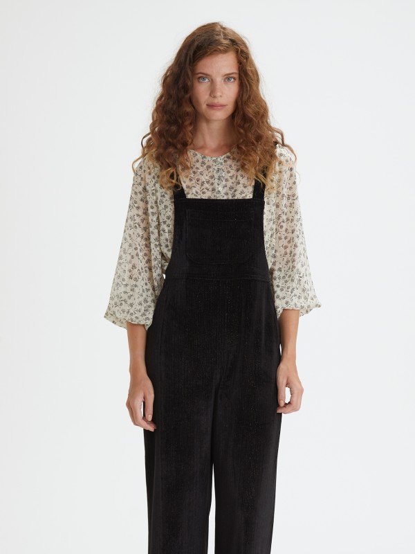 Jardineira em Veludo