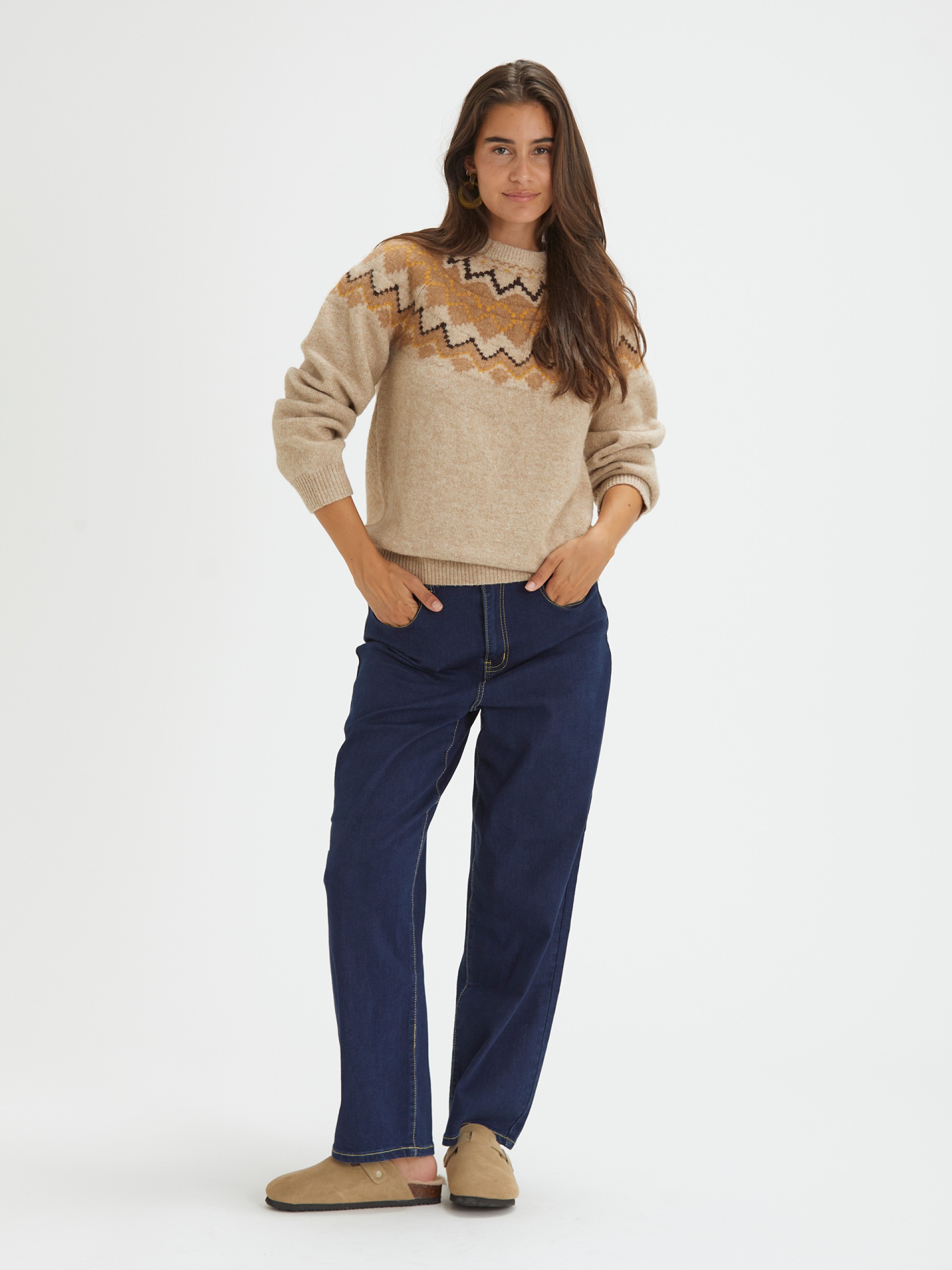 Camisola em Malha Nordico