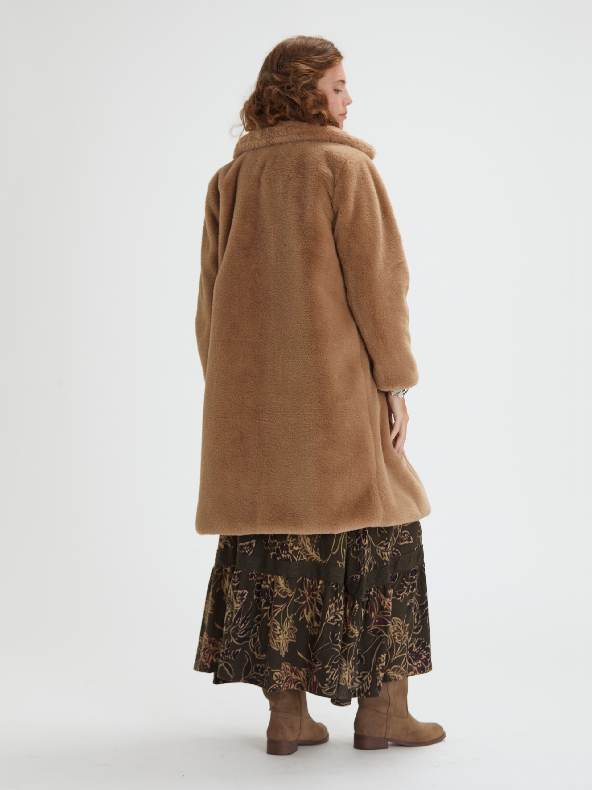 Casaco Comprido em Pelo