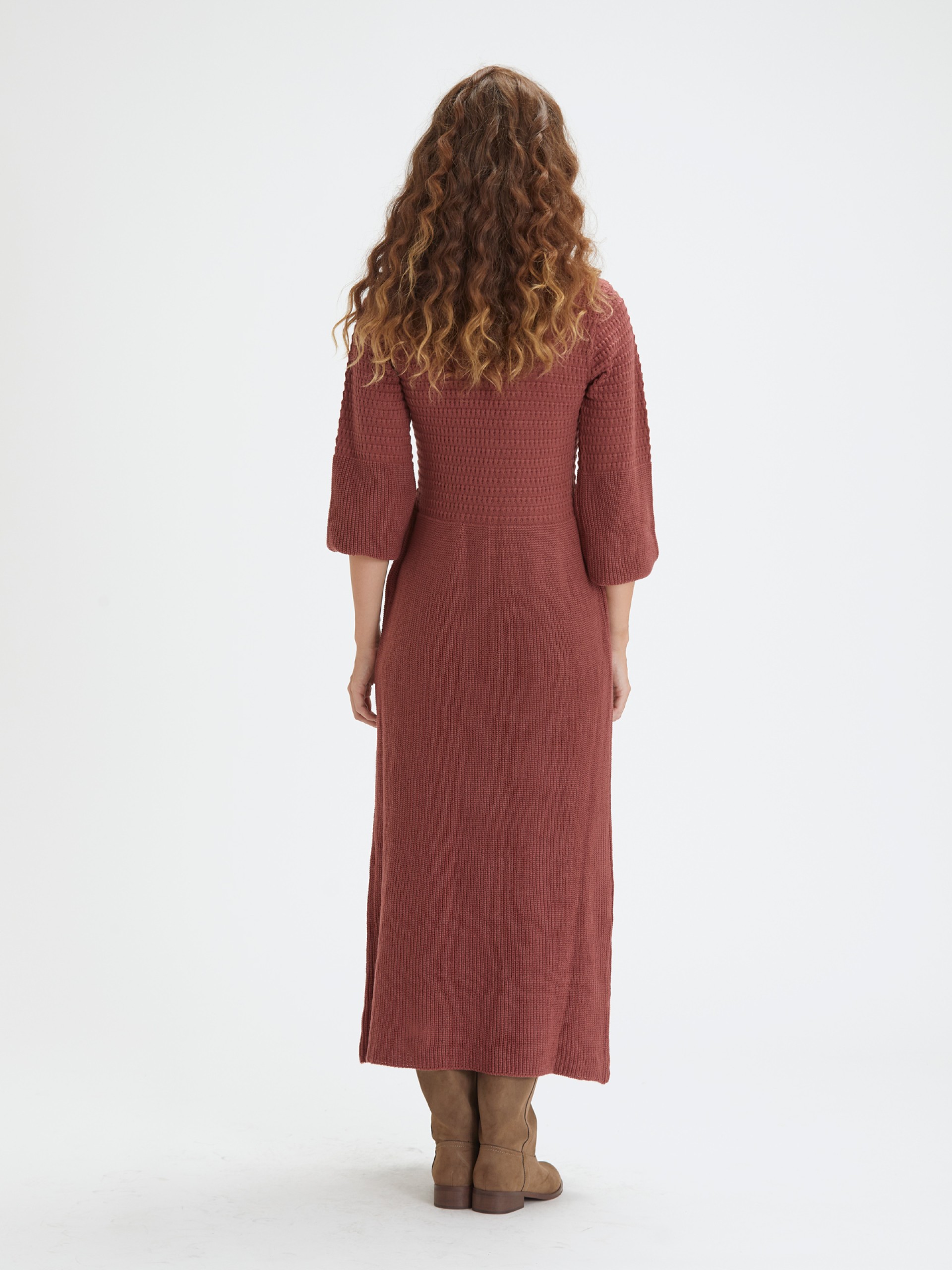 Vestido Comprido em Malha