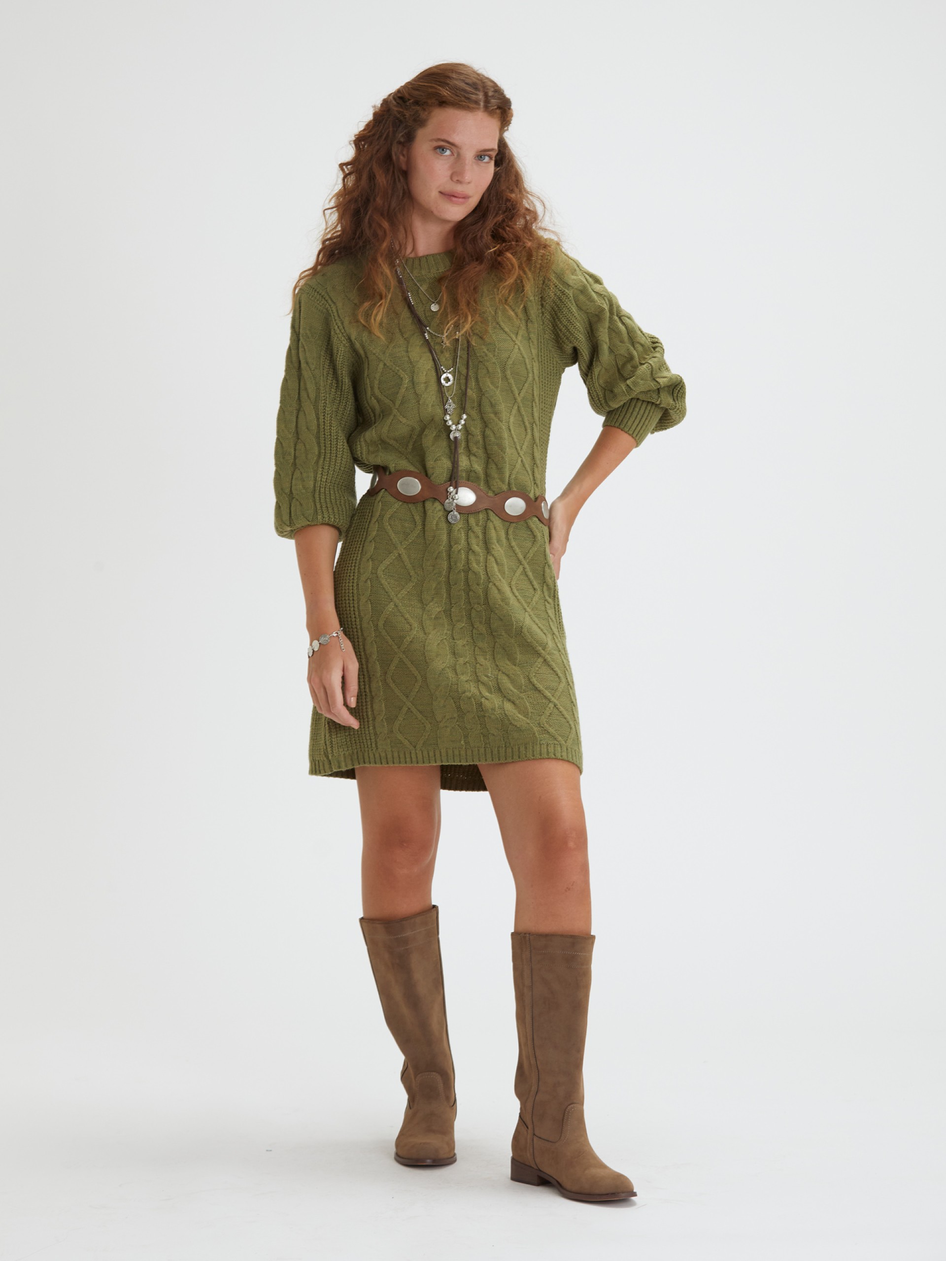 Vestido Curto em Malha