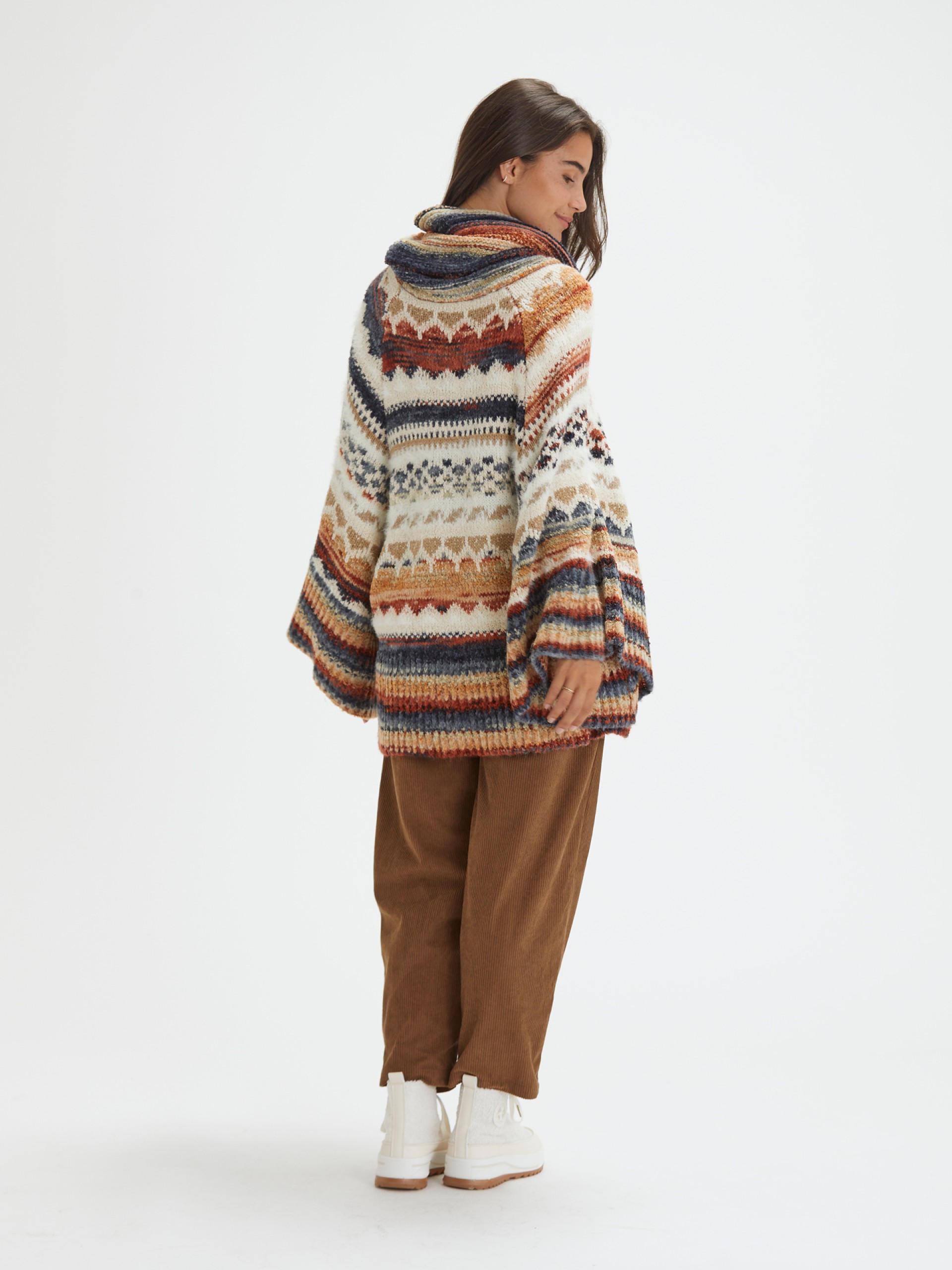 Camisola Poncho de Malha