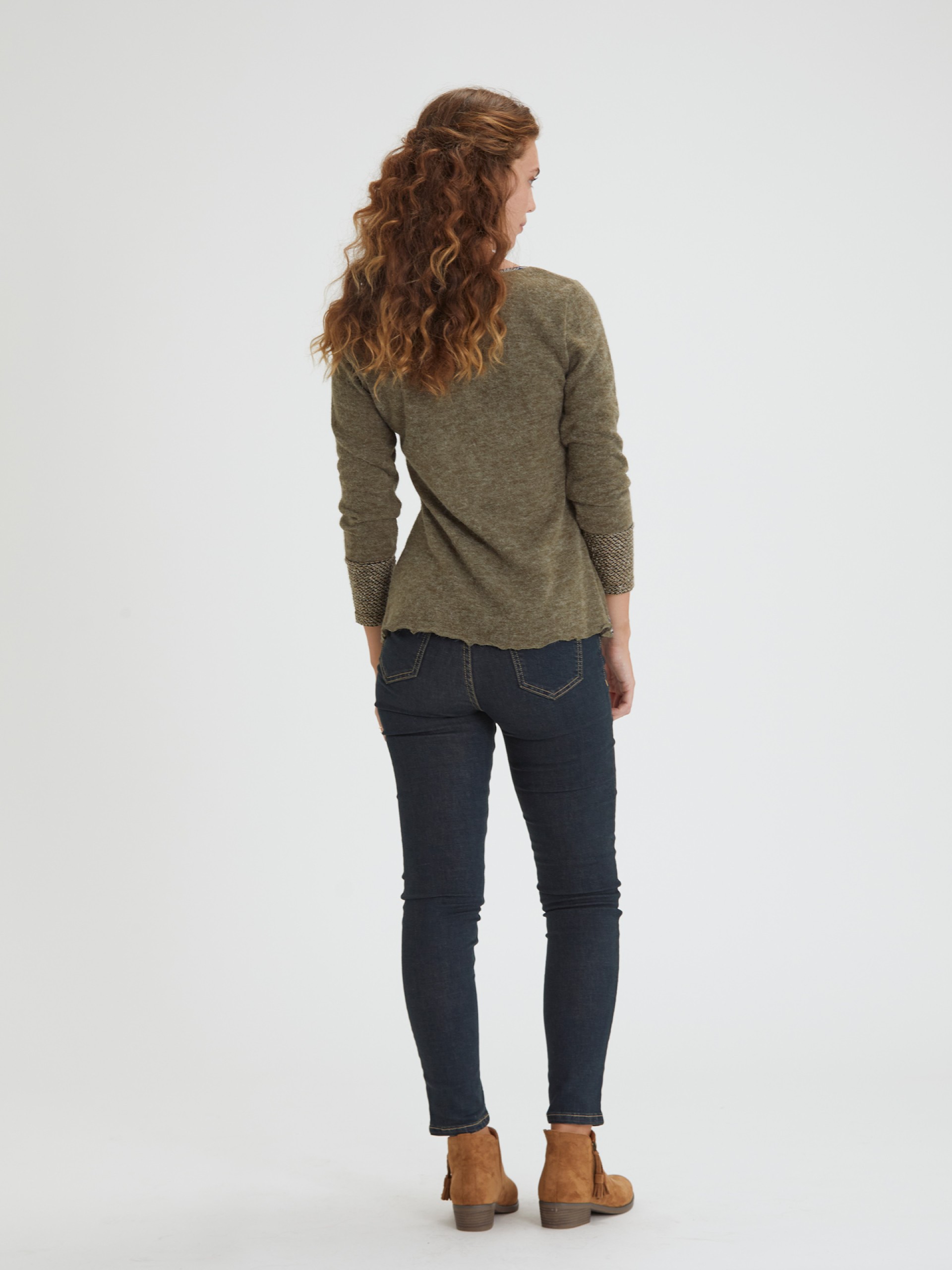 Blusa Patchwork Verde