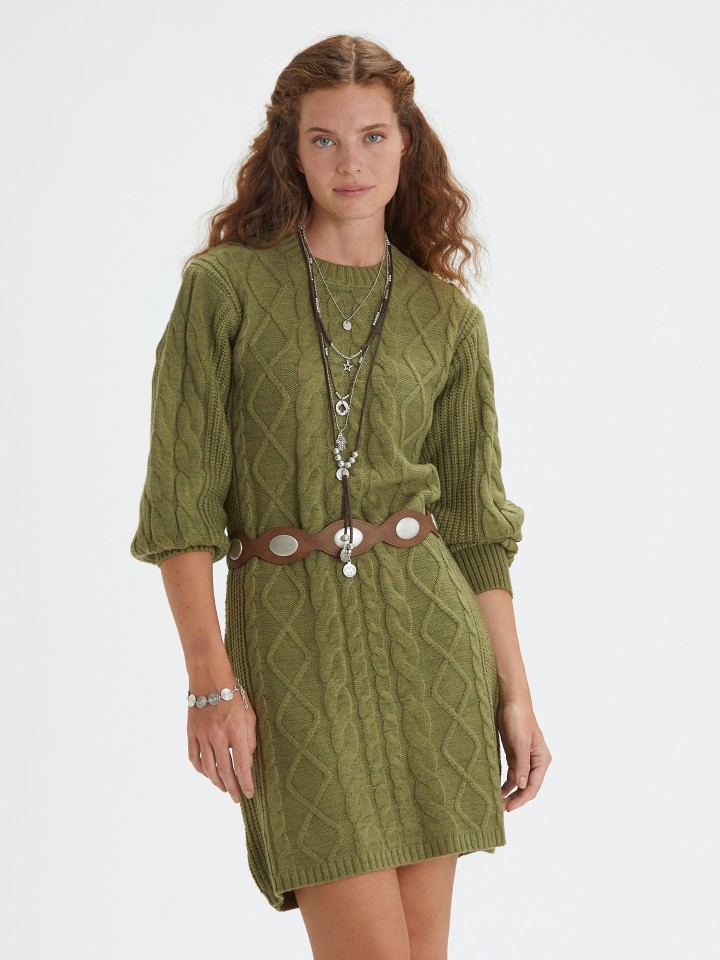 Vestido Curto em Malha