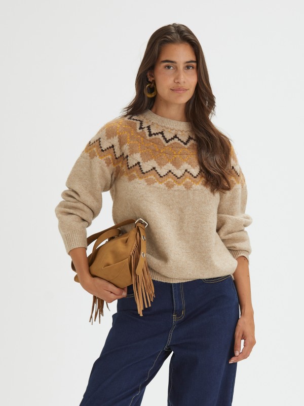 Camisola em Malha  Nordico