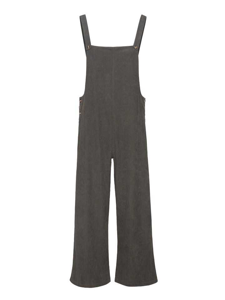 Jardineiras em Bombazine Caqui