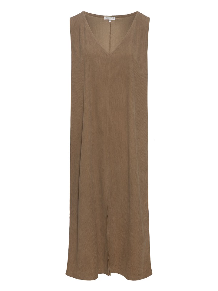 Vestido Midi em Bombazine