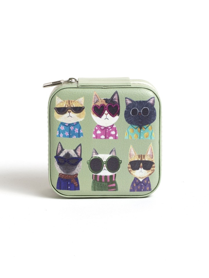 Mini Joalheiro com Gatos