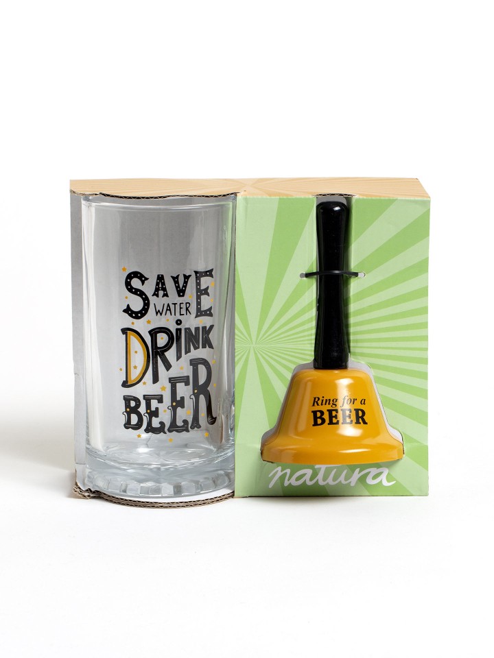 Caneca de Cerveja com Sino