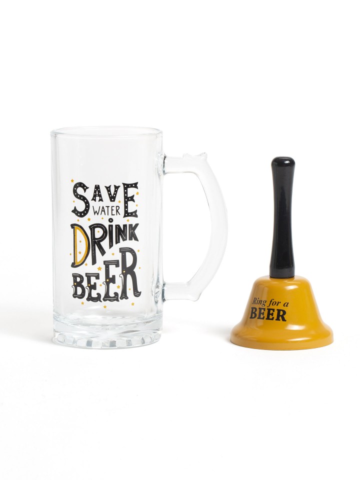 Caneca de Cerveja com Sino