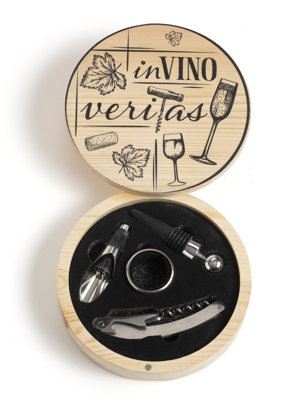 Conjunto de utensilios da vinho