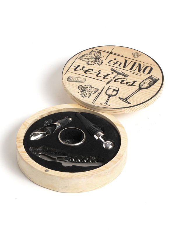 Conjunto de utensilios da vinho