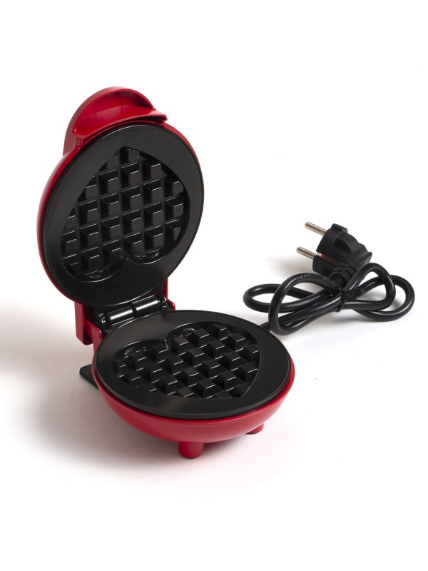Maquina de Waffles em Forma de Coracao Maquina de Waffles em Forma de Coracao