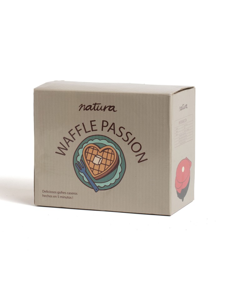 Maquina de Waffles em Forma de Coracao