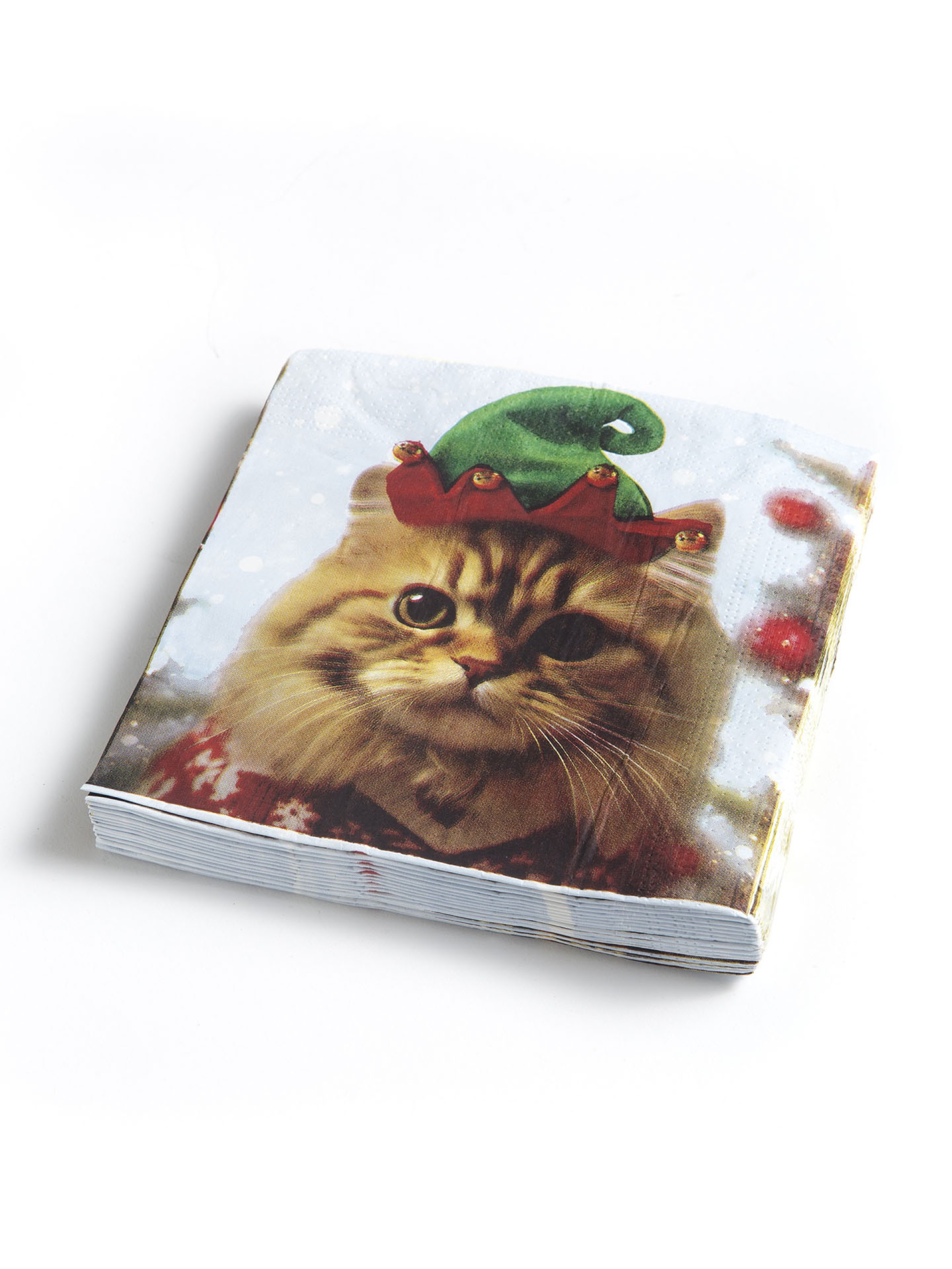 Guardanapos Gatos de Natal