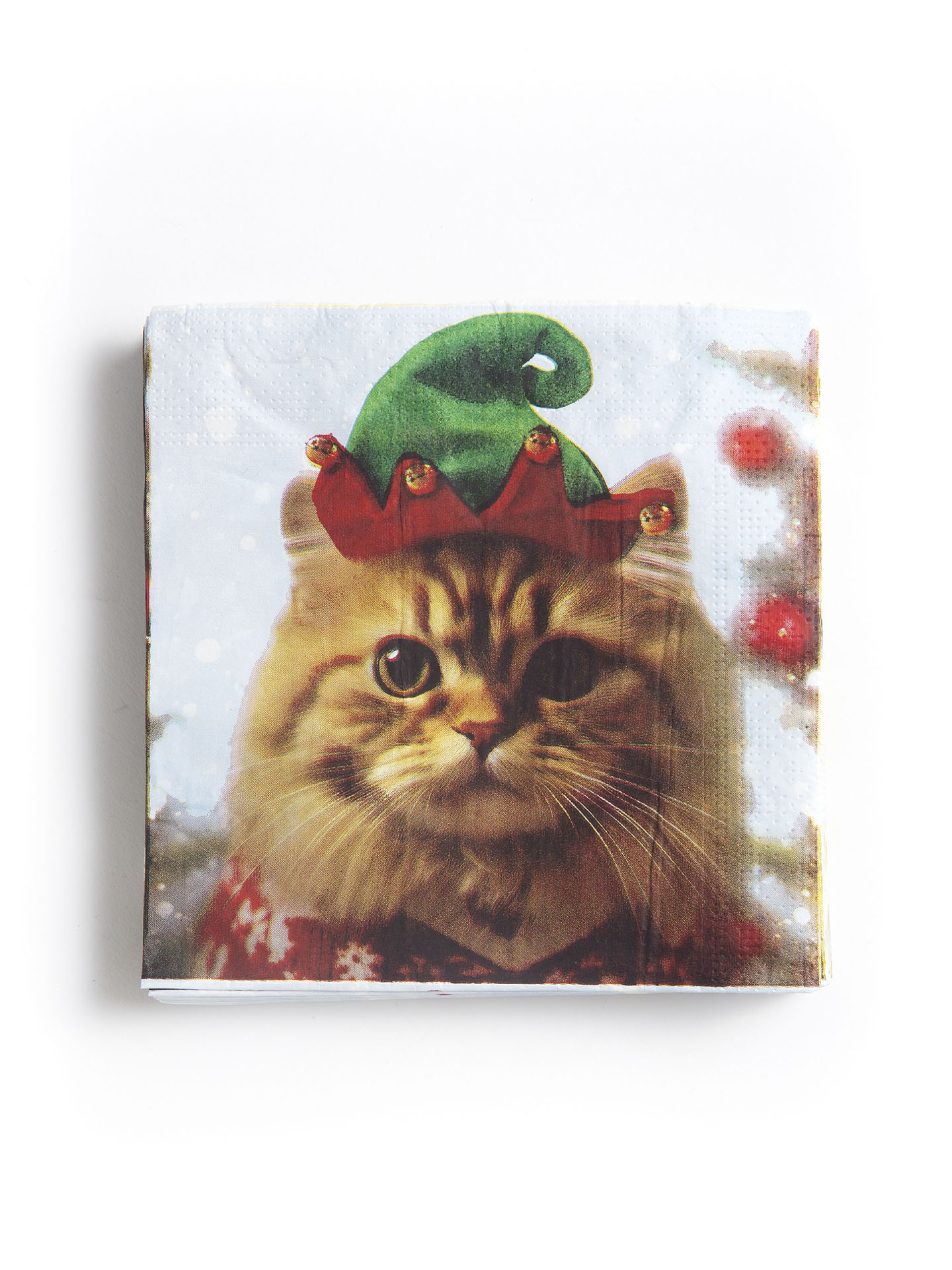 Guardanapos Gatos de Natal