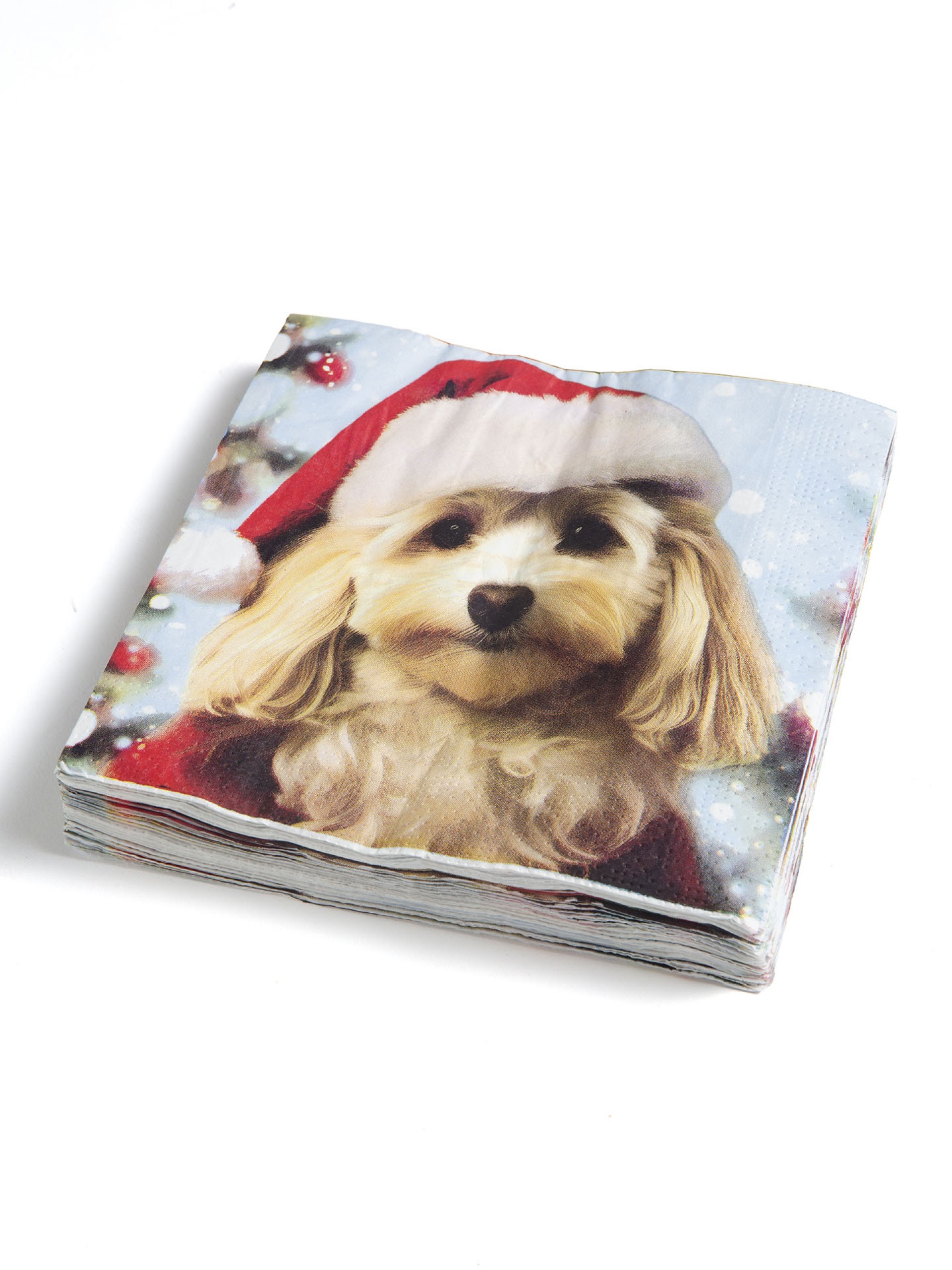 Guardanapos Caes de Natal