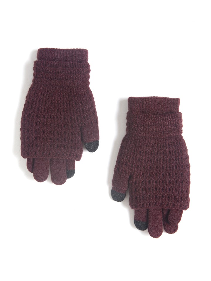 Luvas Duplas em Malha