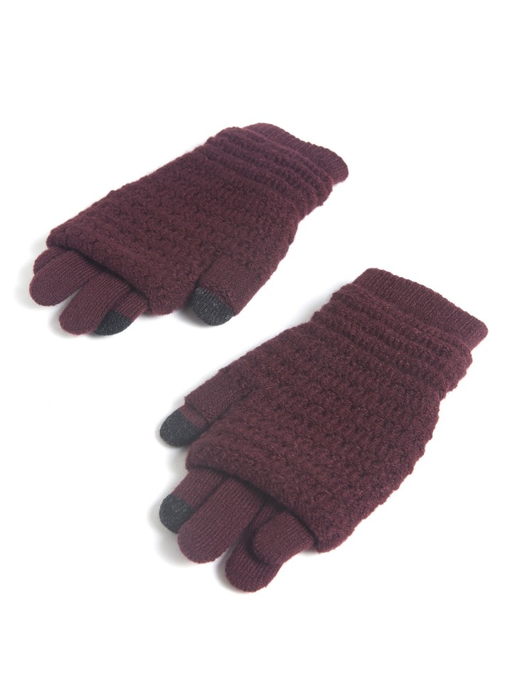 Luvas Duplas em Malha