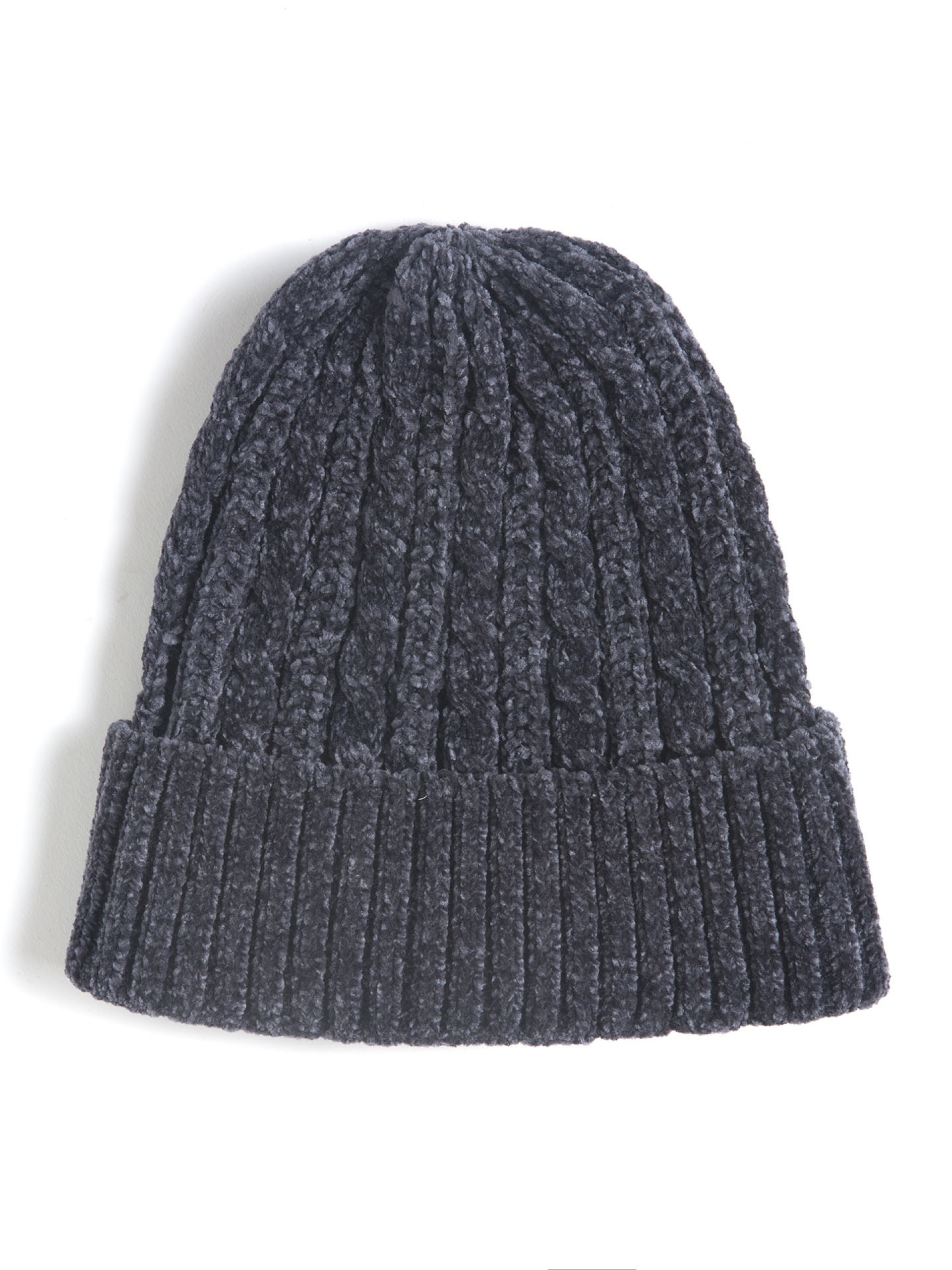 Gorro em Malha Chenille