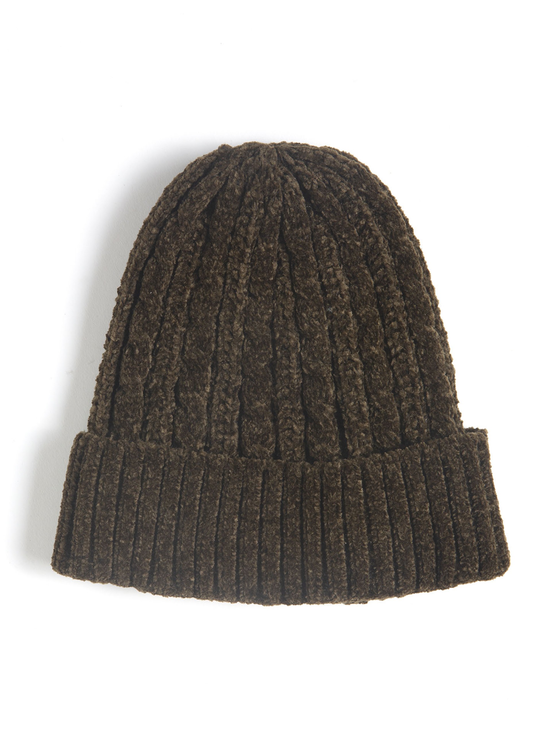 Gorro em Malha Chenille