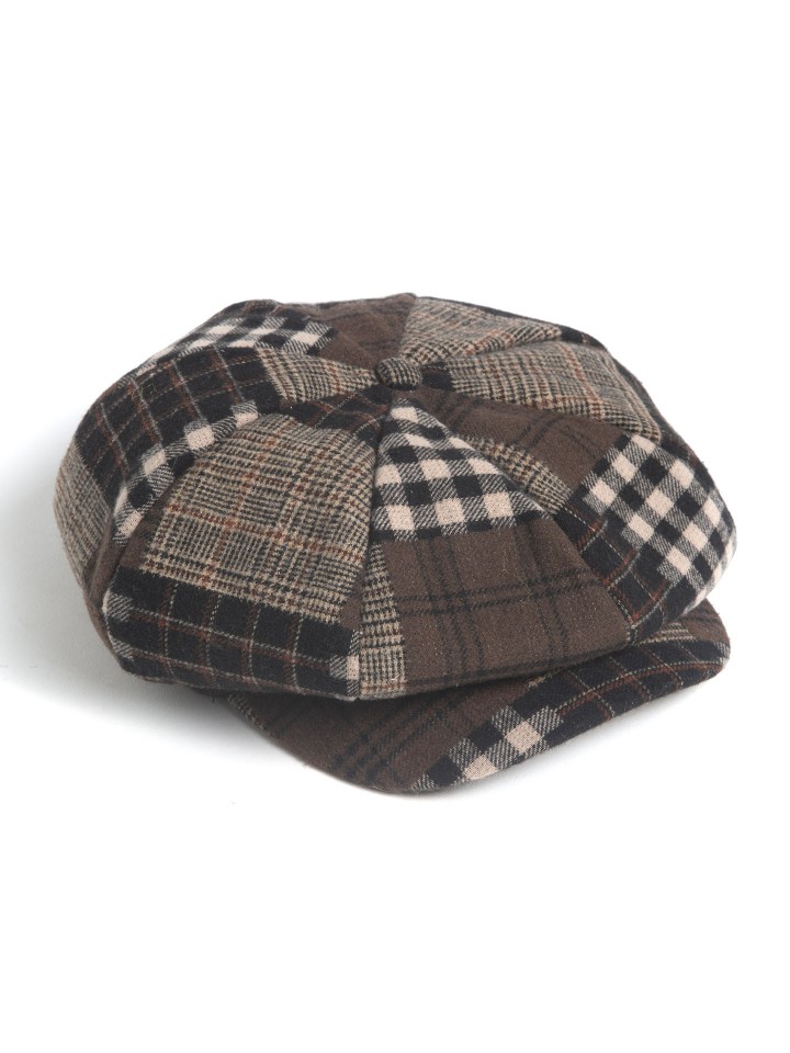 Boina com Padrao Xadrez