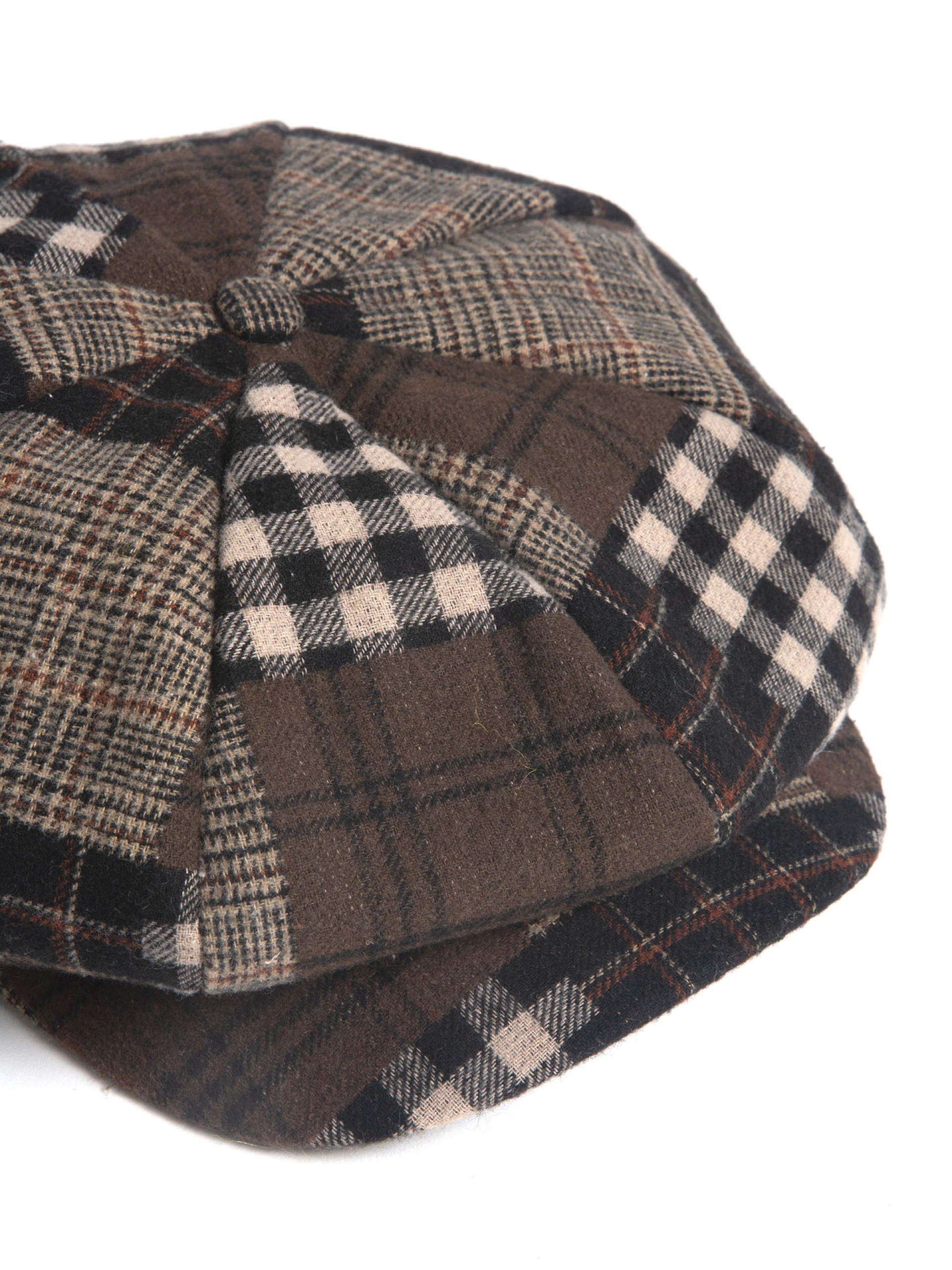 Boina com Padrao Xadrez