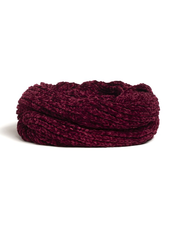 Gola em Malha Chenille