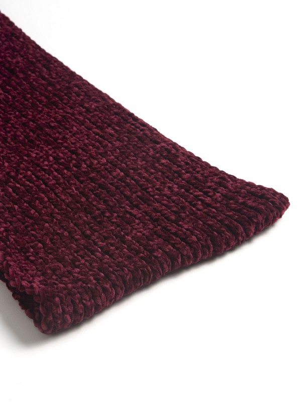 Gola em Malha Chenille