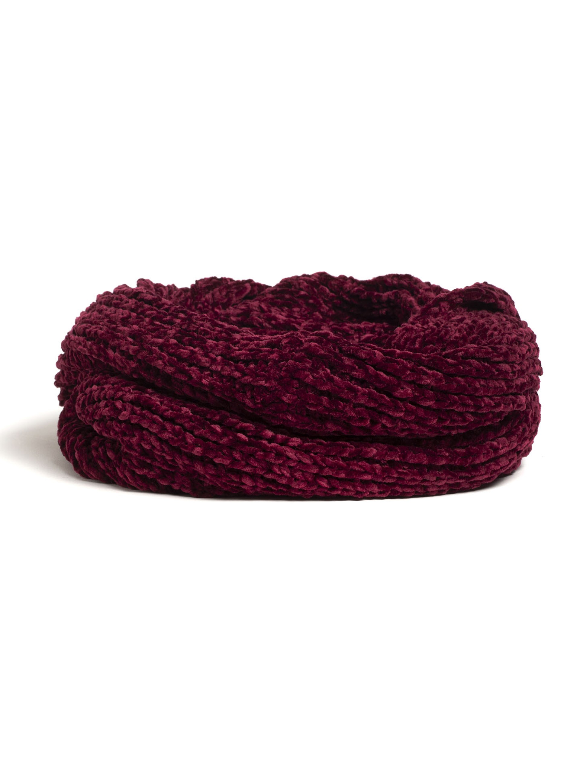 Gola em Malha Chenille