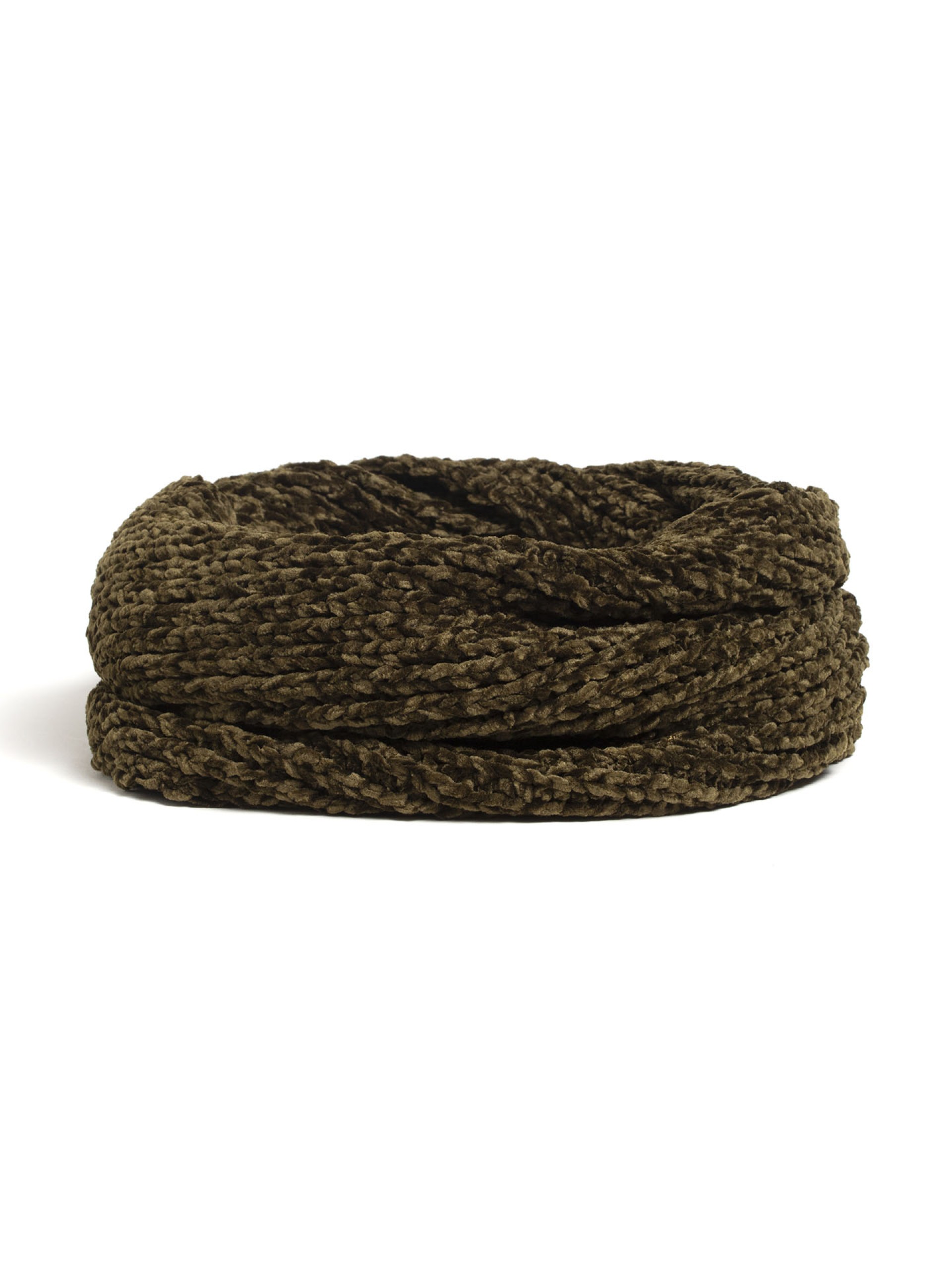 Gola em Malha Chenille