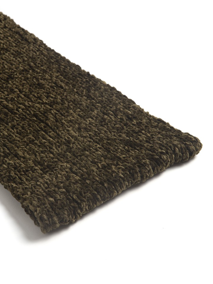 Gola em Malha Chenille