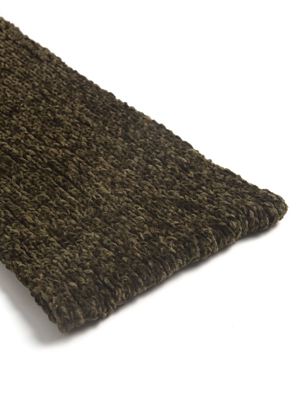 Gola em Malha Chenille