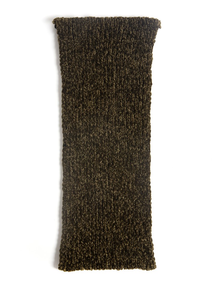 Gola em Malha Chenille