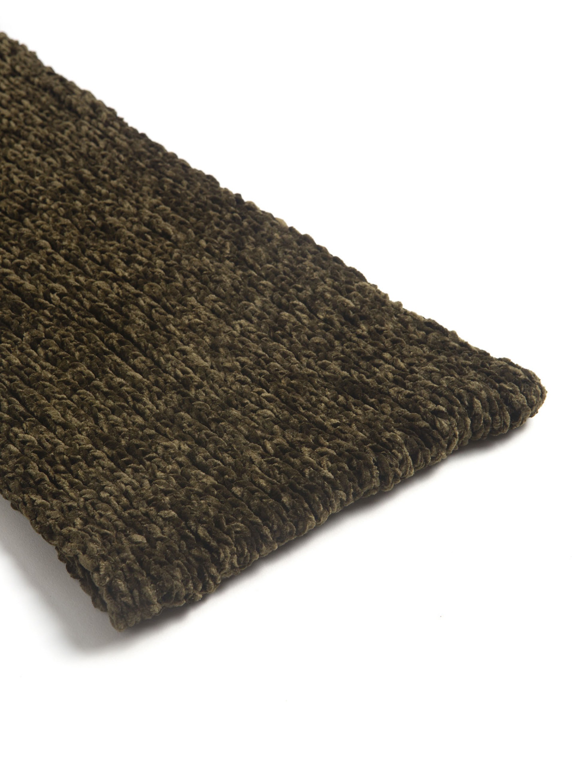 Gola em Malha Chenille