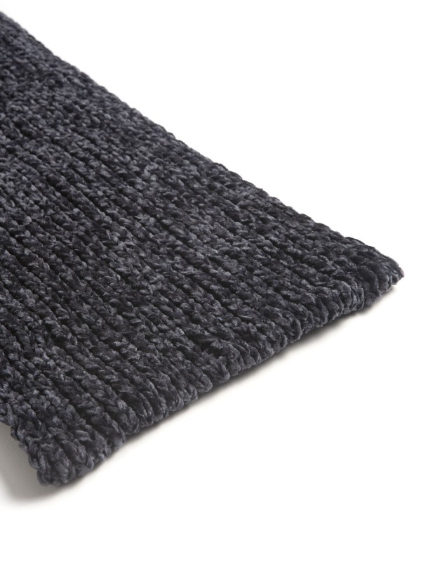 Gola em Malha Chenille