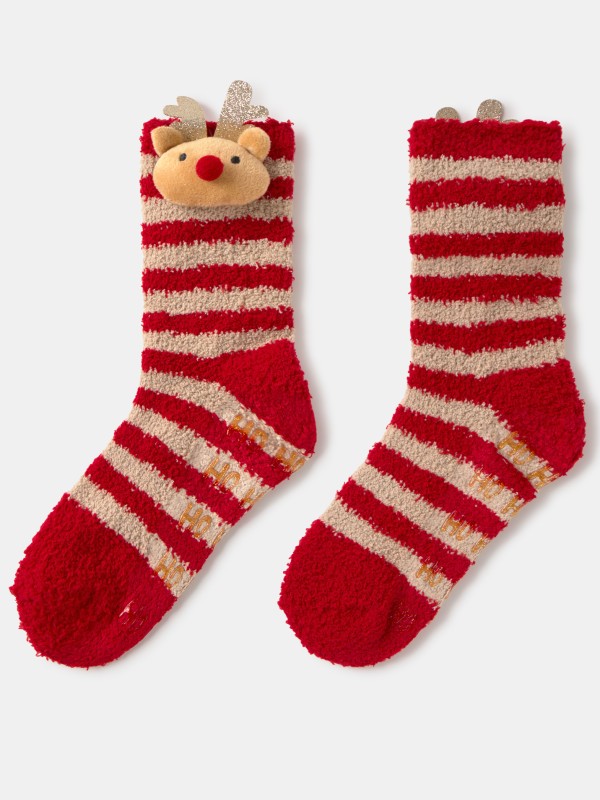 Meias de Natal com renas