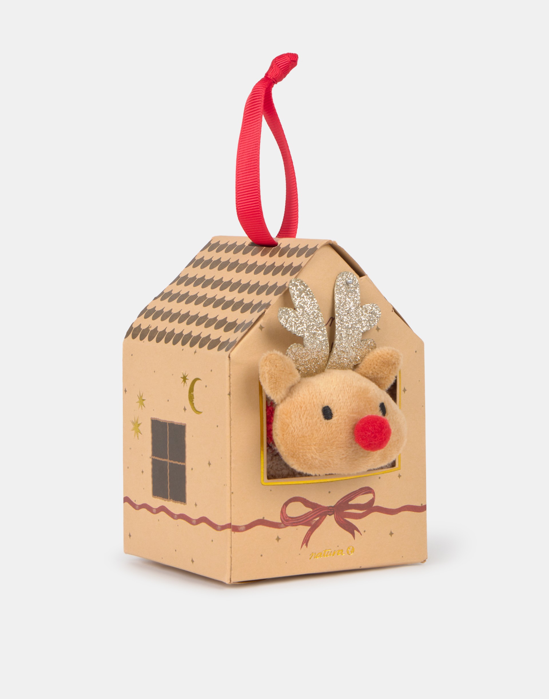 Meias de Natal com renas