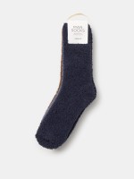 Conjunto de 3 meias Azul