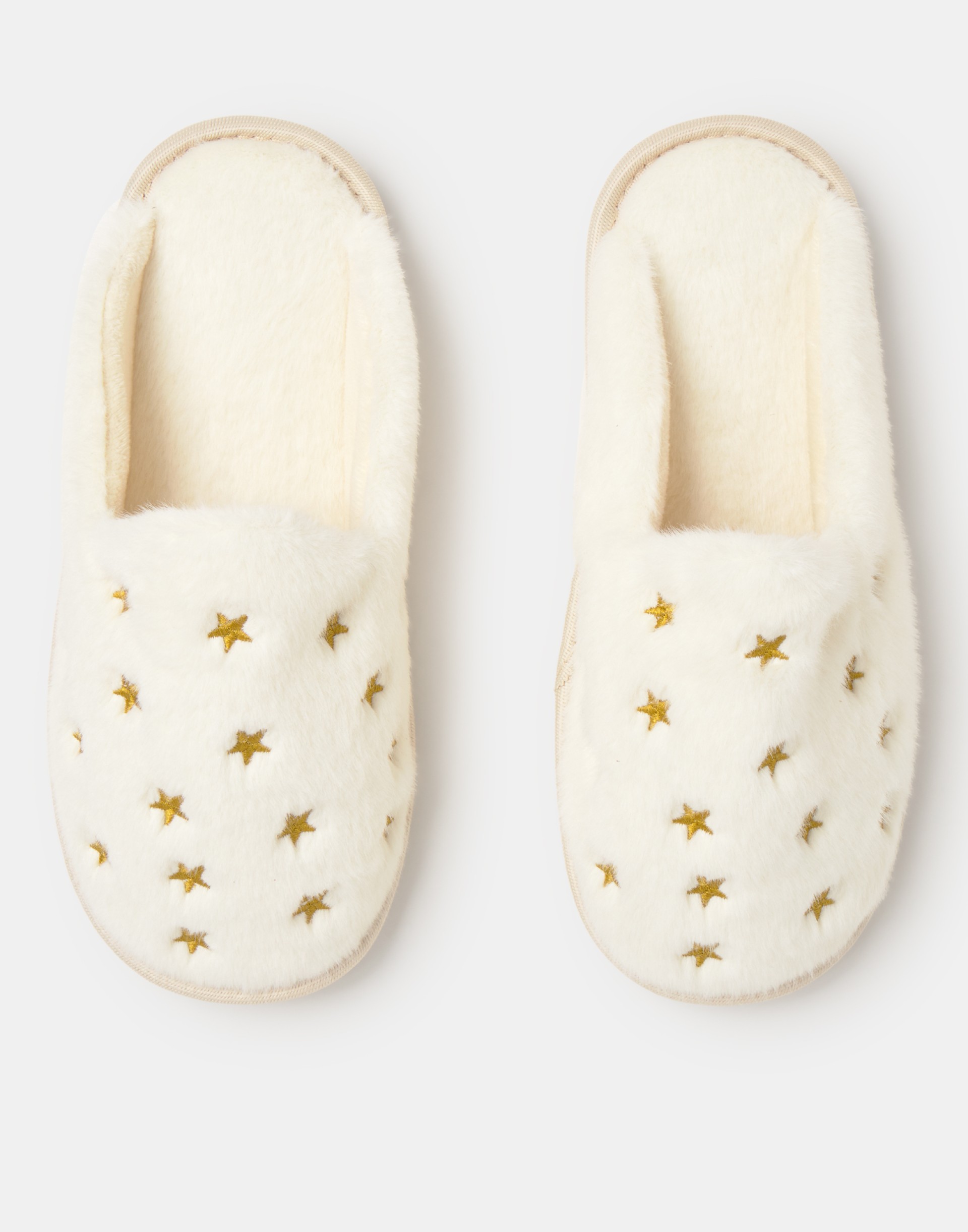 Pantufas com estrelas