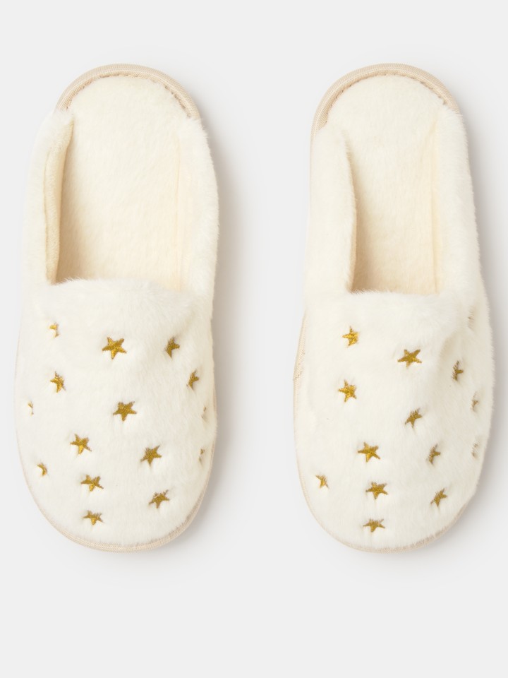 Pantufas com estrelas Pantufas com estrelas