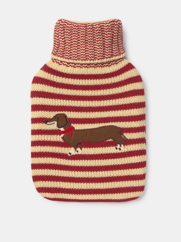 Bolsa de agua quente com estampado de dachshund