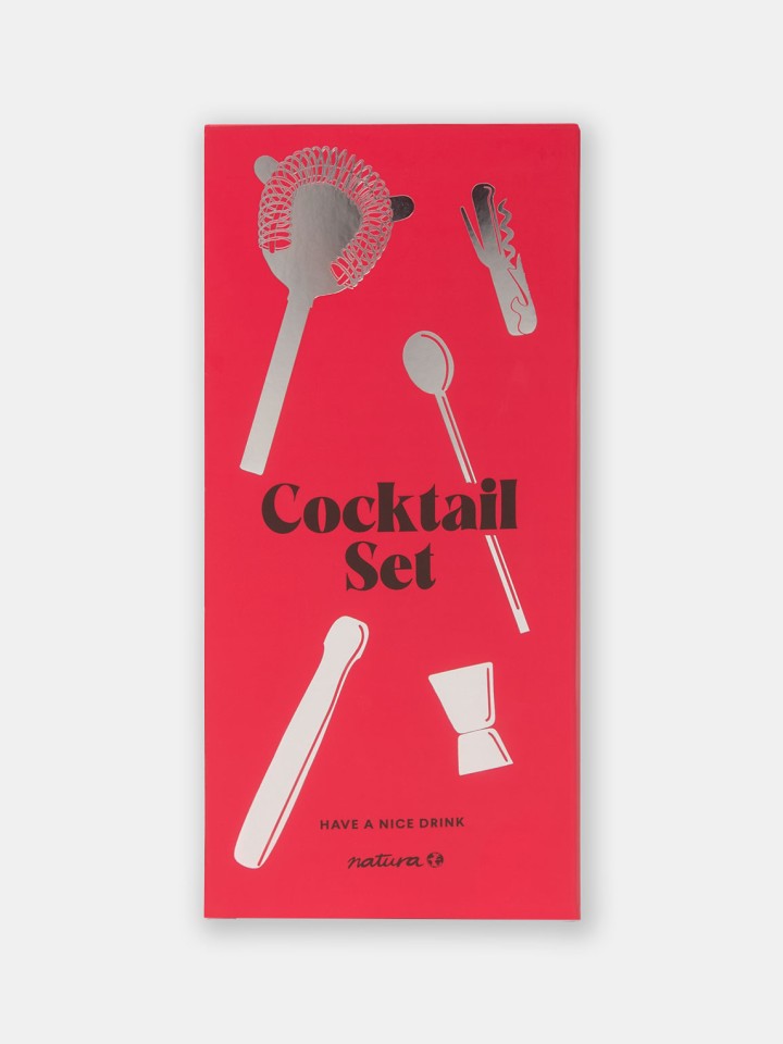Kit para preparar cocktails