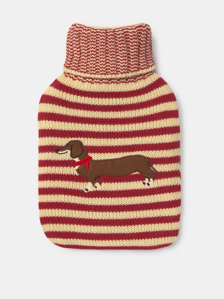 Bolsa de agua quente com estampado de dachshund