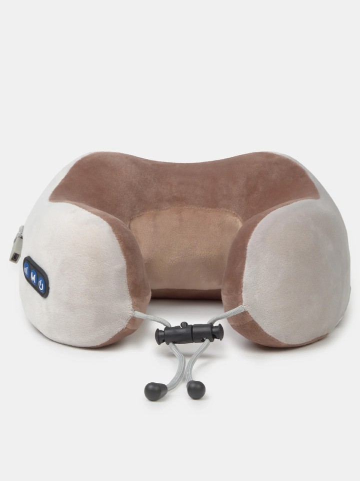 Travesseiro cervical com massagem