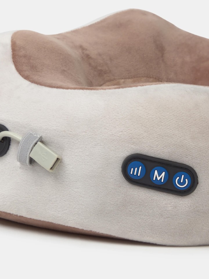 Travesseiro cervical com massagem